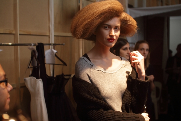 IMG_6661.JPG Backstage Bowie S/S 2011/12 Rosemount Australian Fashion Week Photo by Reef Gaha Hair by MoroccanOil