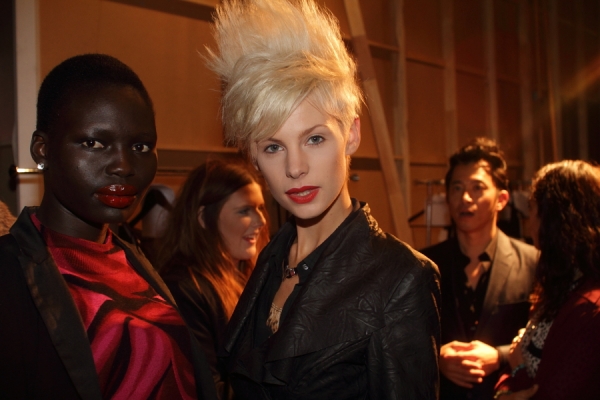 IMG_6697.JPG Backstage Bowie S/S 2011/12 Rosemount Australian Fashion Week Photo by Reef Gaha Hair by MoroccanOil