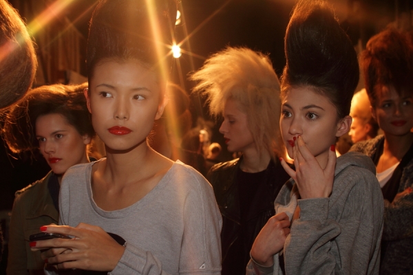 IMG_6710.JPG Backstage Bowie S/S 2011/12 Rosemount Australian Fashion Week Photo by Reef Gaha Hair by MoroccanOil