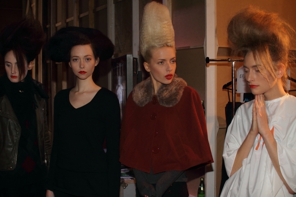 IMG_6719.JPG Backstage Bowie S/S 2011/12 Rosemount Australian Fashion Week Photo by Reef Gaha Hair by MoroccanOil